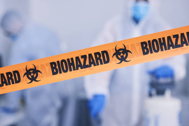 Professional Biohazard Cleanup technician working in Idledale, CO